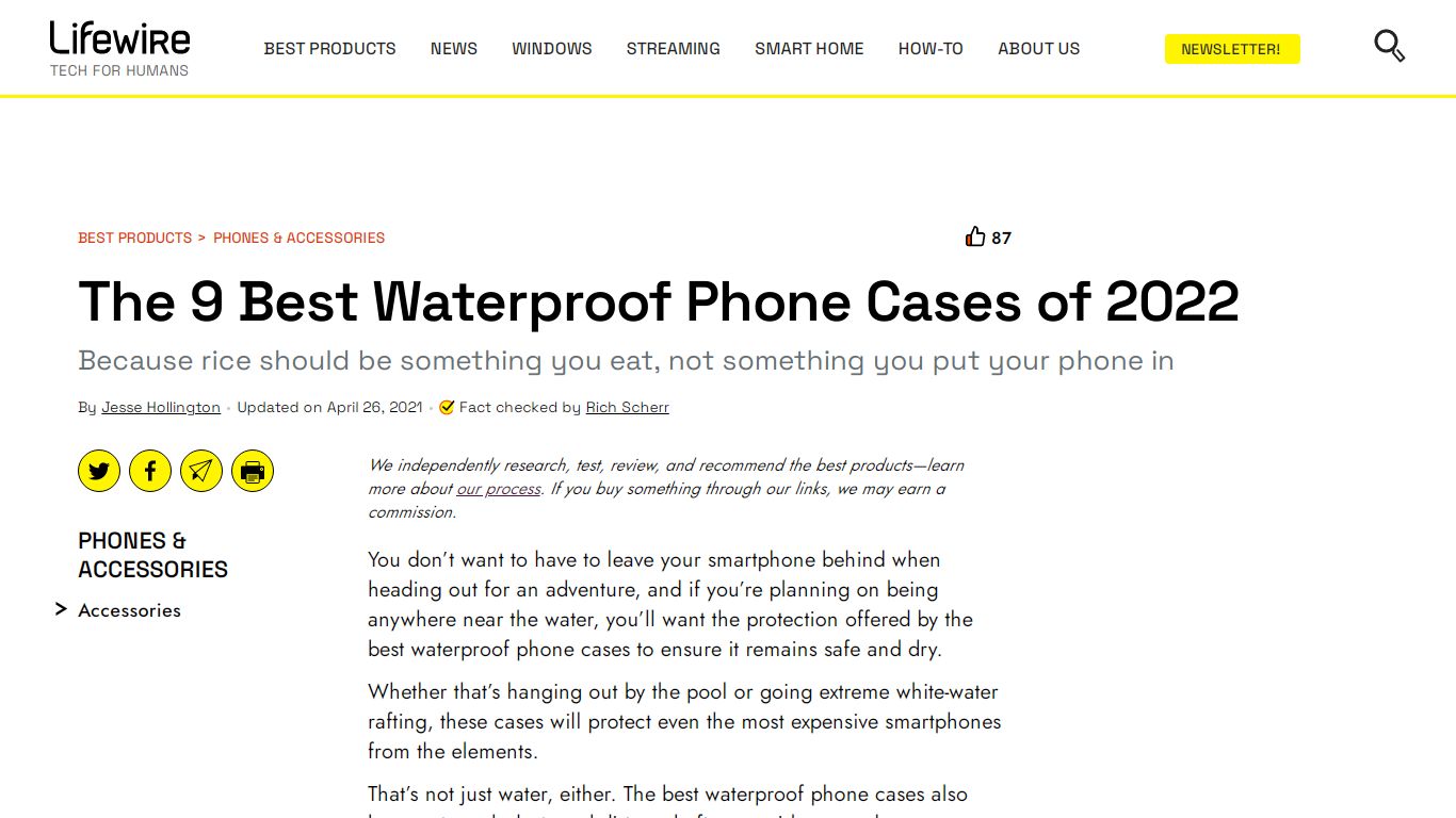 The 9 Best Waterproof Phone Cases of 2022 - Lifewire
